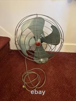 Ge General Electric Oscilating Fan Teal Blue Fan 3 Spd Fm16v23 16? Video