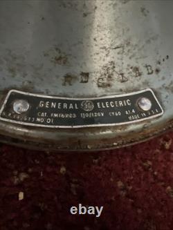 Ge General Electric Oscilating Fan Teal Blue Fan 3 Spd Fm16v23 16? Video