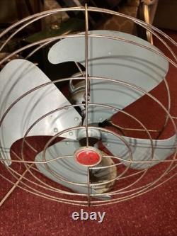 Ge General Electric Oscilating Fan Teal Blue Fan 3 Spd Fm16v23 16? Video
