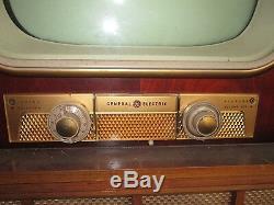 Ge General Electric Vintage Movie Prop Television Tv Te120