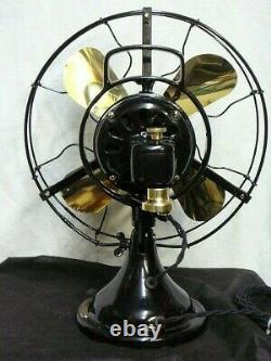 General Electric 12 Loop Osc. Fan Nicely Restored Circa 1920 To 1930