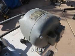 General Electric AC Motor Model 26136 1/4 HP Vintage Working SEE VIDEO