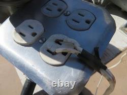 General Electric AC Motor Model 26136 1/4 HP Vintage Working SEE VIDEO
