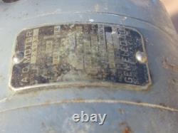 General Electric AC Motor Model 26136 1/4 HP Vintage Working SEE VIDEO