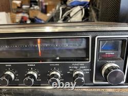 General Electric Am Fm Stereo Receiver Model RA200A Vintage Hifi Gold UNTESTED