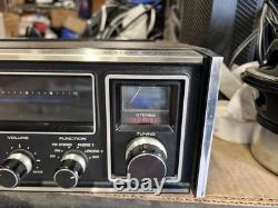 General Electric Am Fm Stereo Receiver Model RA200A Vintage Hifi Gold UNTESTED
