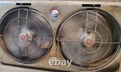 General Electric Automatic Thermostat Twin-Fan Ventilator Missing Knob See Pics