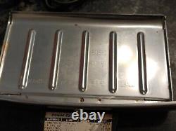 General Electric Chrome Two Slot Toaster Warming Oven 45T83