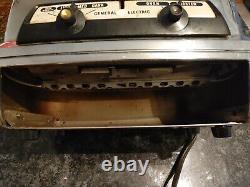General Electric Chrome Two Slot Toaster Warming Oven 45T83