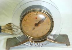 General Electric Clock The Rapture 3H160 Art Deco circa 1940s Works