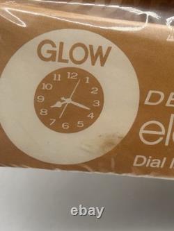 General Electric Daisy Clock GLOW Model 2150K NOS VTG 1960s KITCHEN READ