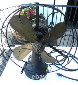 General Electric Fan Coin Operated 5 cents Un Restored, Circa 1920, SEE VIDEO