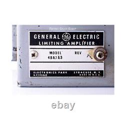 General Electric GE Limiting Amplifier Tube Compressor Vintage Rare 4BA7A3 BA7A