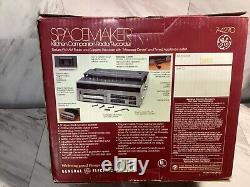 General Electric GE Message Center Spacemaker 7-4270 Casette Radio AM/FM NEW
