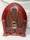 General Electric Ge Model No 7-4100ja Cathedral Am/fm Radio Wood, Works Well
