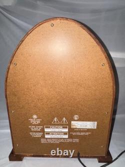 General Electric GE Model No 7-4100JA Cathedral AM/FM Radio Wood, Works Well