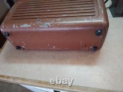 General Electric Metal Am Radio Battery Charger Built In, 1946 47 Vintage Usa