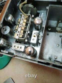 General Electric Metal Am Radio Battery Charger Built In, 1946 47 Vintage Usa