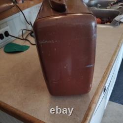 General Electric Metal Am Radio Battery Charger Built In, 1946 47 Vintage Usa
