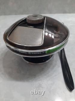 General Electric P2775A AM Transistor Radio UFO Sound Saucer Atomic Tested Works