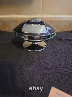 General Electric P2775A AM Transistor Radio UFO Sound Saucer Atomic with Box