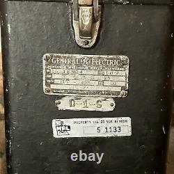 General Electric Portable Watthour Meter Standard IB-9 vintage