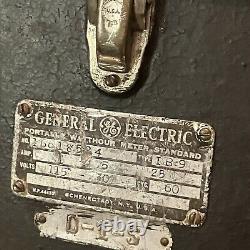 General Electric Portable Watthour Meter Standard IB-9 vintage