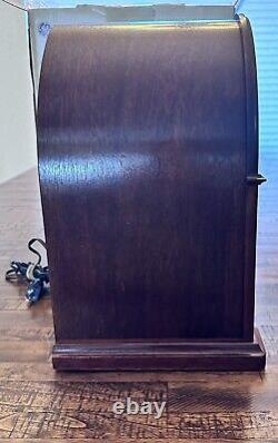 General Electric Reproduction Wooden Model 7-4100JA Cathedral AM/FM Radio TESTED