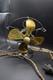 General Electric Series-f 6 Vintage Black 4-brass Blade Desk Fan 110v
