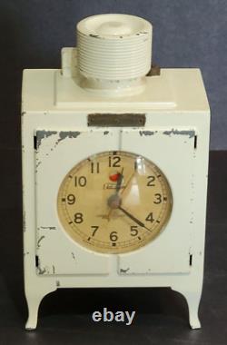 General Electric Telechron Refrigerator Clock VTG GE with Cord USA NOT WORKING