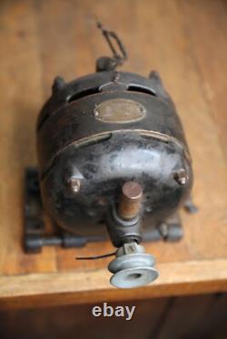 General Electric Utility Fan Motor Vintage industrial Engine antique Tool