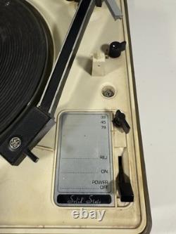 General Electric V639k Turntable Vintage, Tested Working, Rare Find