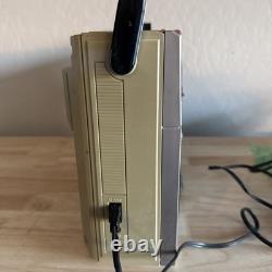 General Electric Vintage Boombox cassette Model No. 3-5257A (Tested)