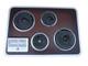 General Electric Vintage Brown Cooktop Cook Top Stove Range 4 Burner Unknown Con