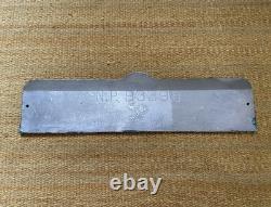 General Electric Vintage Cabinetrol Cast Aluminum Metal Advertising Sign 15