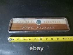 General Electric Vintage Freezer Plaque