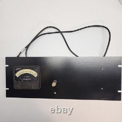 General Electric Vintage Rack Mount AC Volts Meter- Working