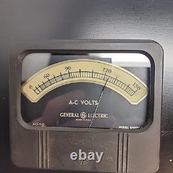 General Electric Vintage Rack Mount AC Volts Meter- Working