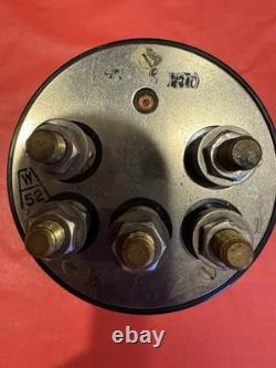 General Electric Vintage Voltmeter Model VHY 8 & Weston Sensitrol Relay Mod. 705