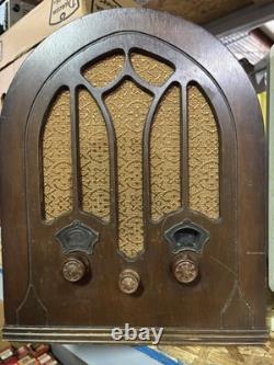 General Electric WORKS radio vintage cathedral K50 1933 Original / Not Repo