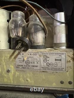 General Electric WORKS radio vintage cathedral K50 1933 Original / Not Repo
