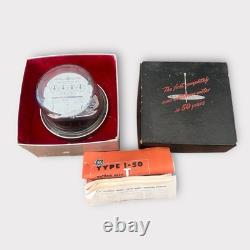 General Electric Watthour Meter Electricity Vtg NOS I-50-S 1948 1940s In Box