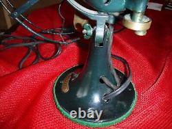 General Electric Whiz Brass Blade Fan (working)