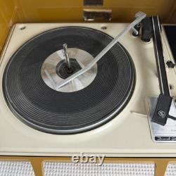 General Electric Wildcat Solid State Stereo Record Player Vintage TESTED WORKING