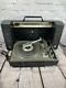 General Electric Wildcat Vintage Ge Turntable Portable Record Player Working