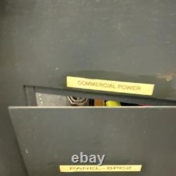 General Electric electric cabinet front vintage