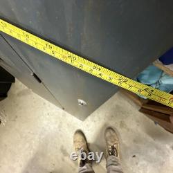 General Electric electric cabinet front vintage