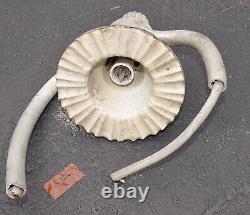 General Electric street lamp ceramic shade vintage GE collectible light parts L3