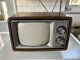 Iconic Vtg Ge 1980s General Electric 10 Tabletop Color Crt Tv Retro Working