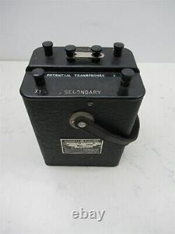 Instrument Potential Transformer GE General Electric E-6 8097846 Rare Vintage